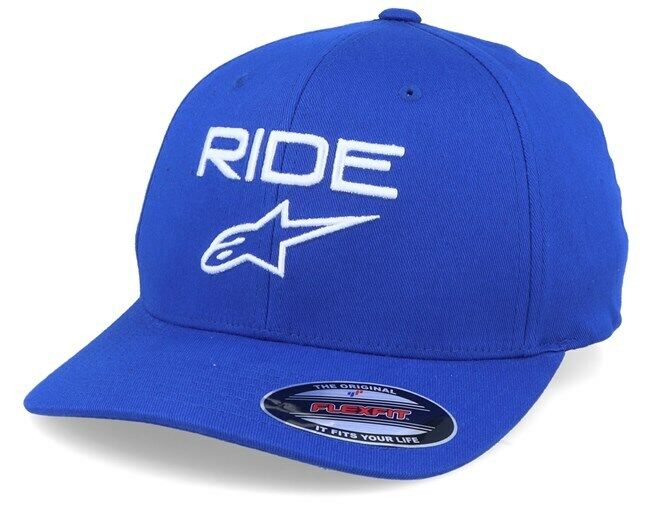 Alpinestar Ride 2.0 Flexifit Blue Baseball Cap - 1019 81114