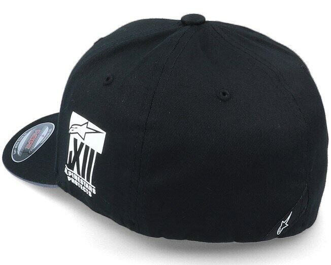 Alpinestar Overtake Race Flexifit Black Baseball Cap - 1230 81014