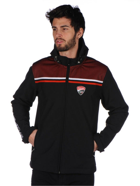 Official Ducati Corse Mesh Contrast Softshell Jacket - 17 66001