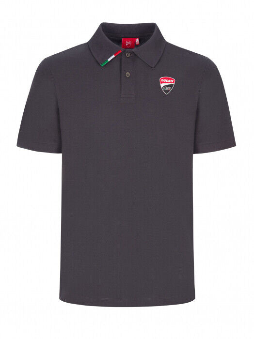 Official Ducati Corse Grey Polo Shirt - 20 16001