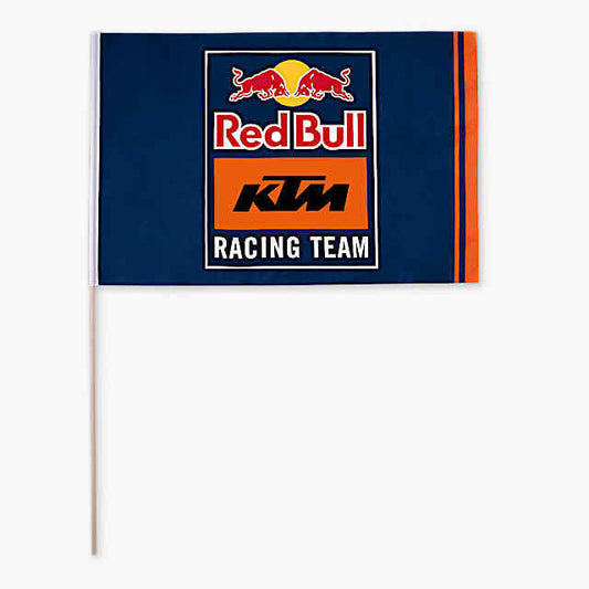 Red Bull KTM Fan Flag With Pole 90X60Cm - KTM21060