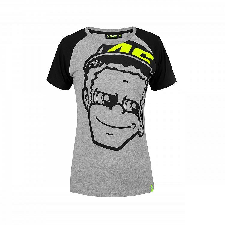 VR46 Official Valentino Rossi Womans Dottorino T'shirt - Vrwts 307605