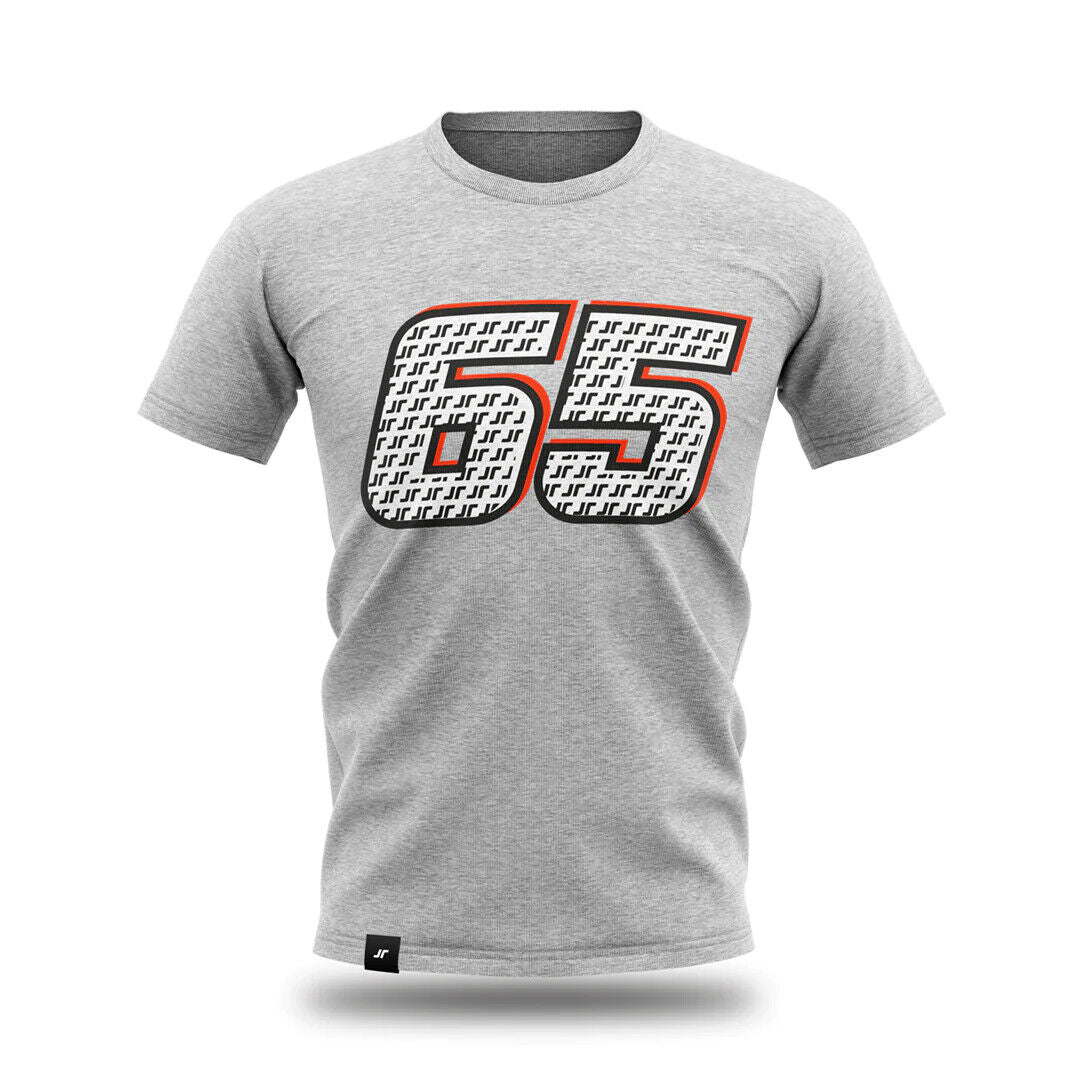 Official Jonathan Rea #65 Grey T-Shirt - Sbk23Rimte001Gys
