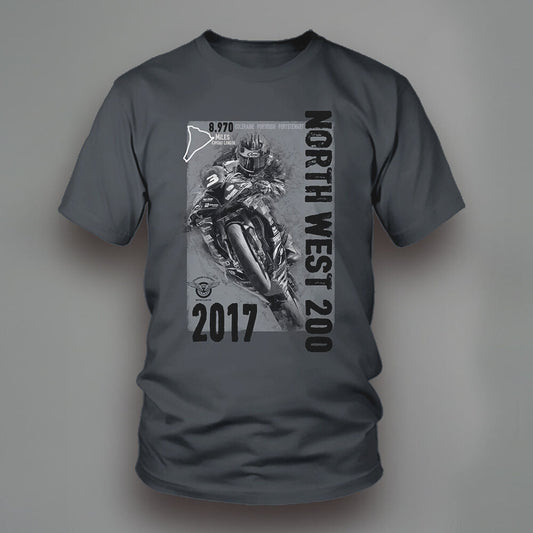 Official 2017 North West 200 T Shirt