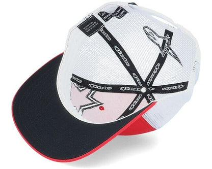 Alpinestar Corp Sector Red Baseball Cap - 1230 81015