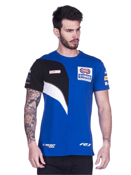 Official Cresent Pata Yamaha Racing Team T Shirt - 17 37021