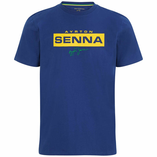 Official Ayrton Senna Blue T-Shirt - 701218112 001