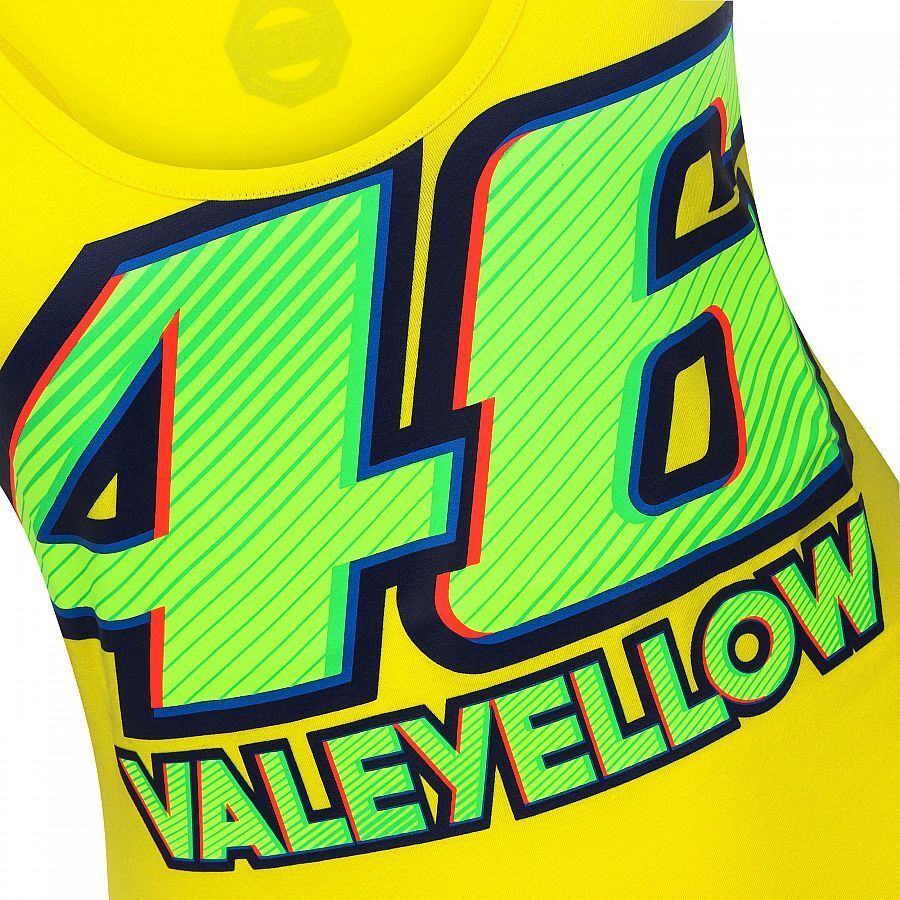 VR46 Official Valentino Rossi Yellow Tanktop - Vrwtt 262301