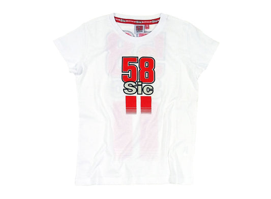 New Official Supersic 58 Kids White T-Shirt