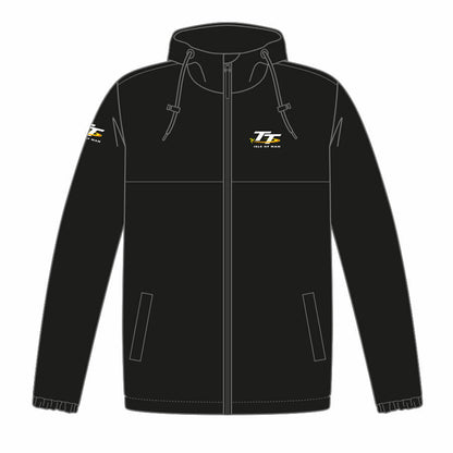 Isle Of Man TT Races Official Black TT Light Jacket - 20Alwjkt