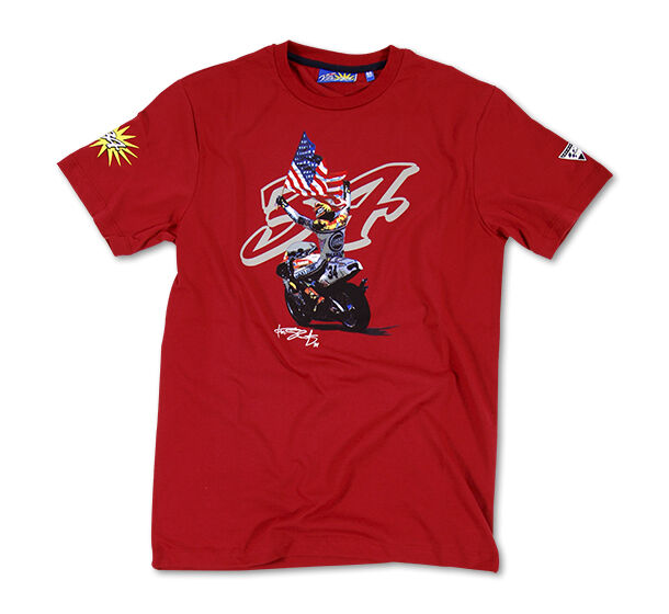 New Official Kevin Schwantz Red T-Shirt - Ksmts13306