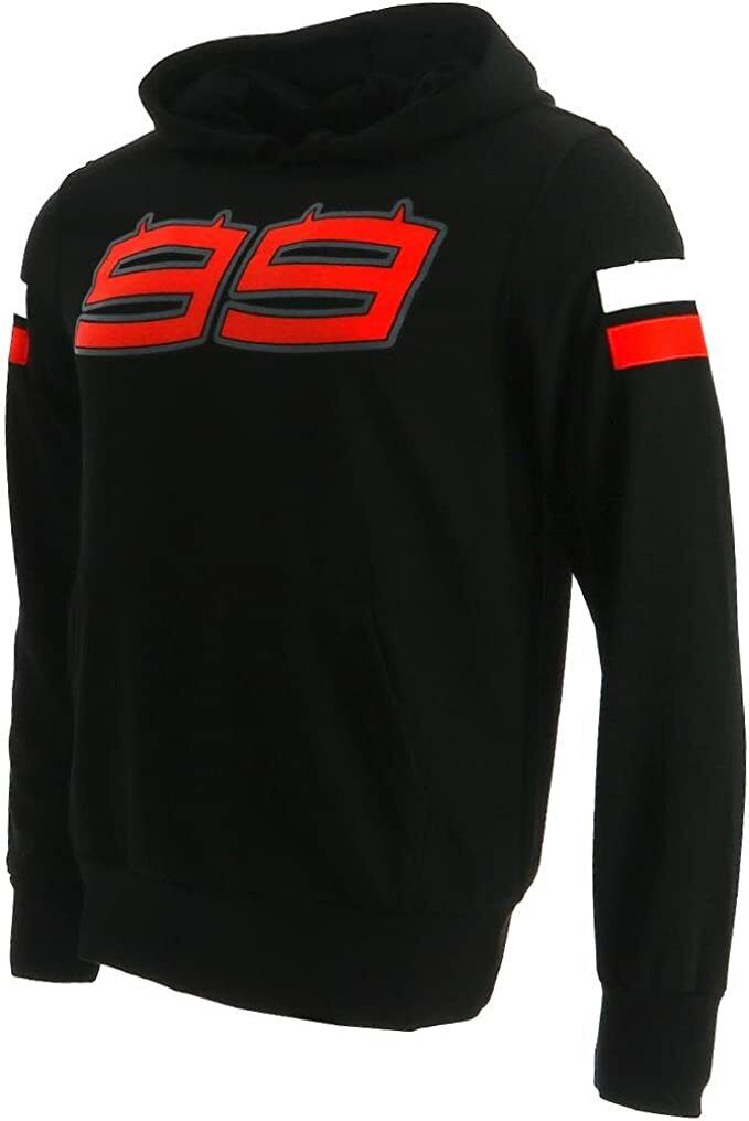 New Official Jorge Lorenzo No.99 Black Hoodie -