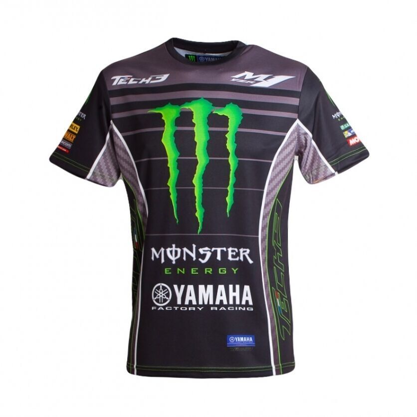 Official Tech 3 Monster Yamaha Aopt Team T Shirt - 17T3 Aopt