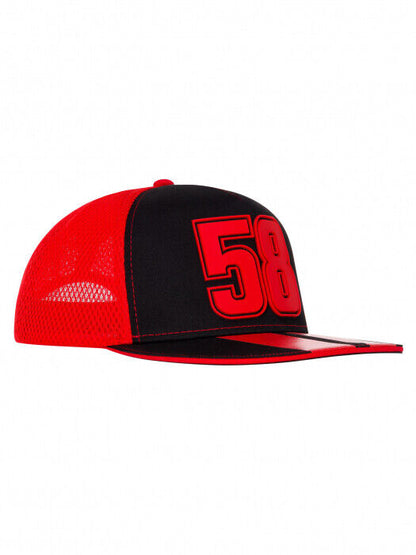 Official Marco Simoncelli Supersic 58 Flat Peak Cap - 19 45005