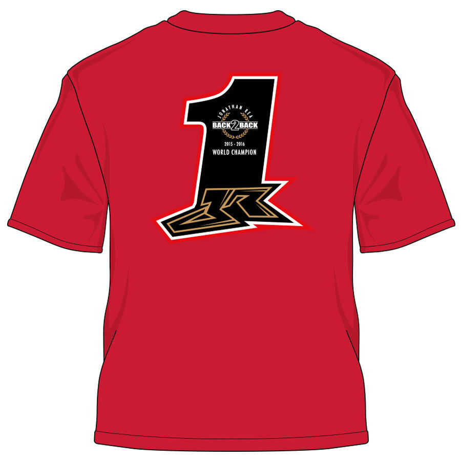 New Official Jonathan Rea Red T-Shirt