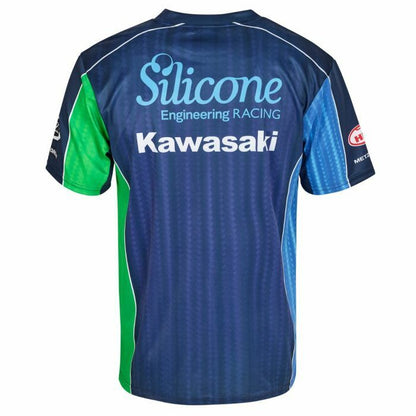 Official Silicone Racing Kawasaki All Over Print T Shirt - 19Sk-Aopt