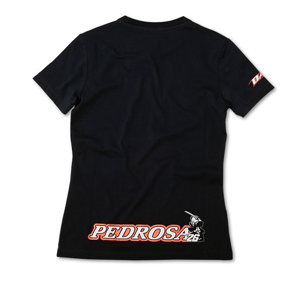 Official Dani Pedrosa Navy Womans T'shirt - 756 02