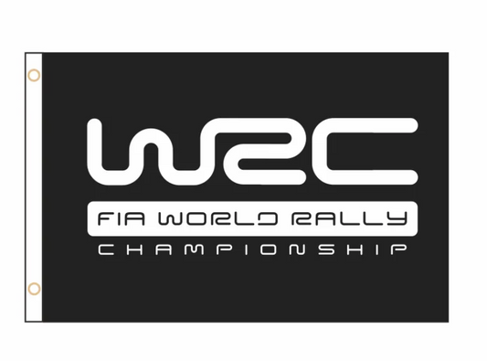 Wrc World Rally Championship Black Flag - Wrcflag