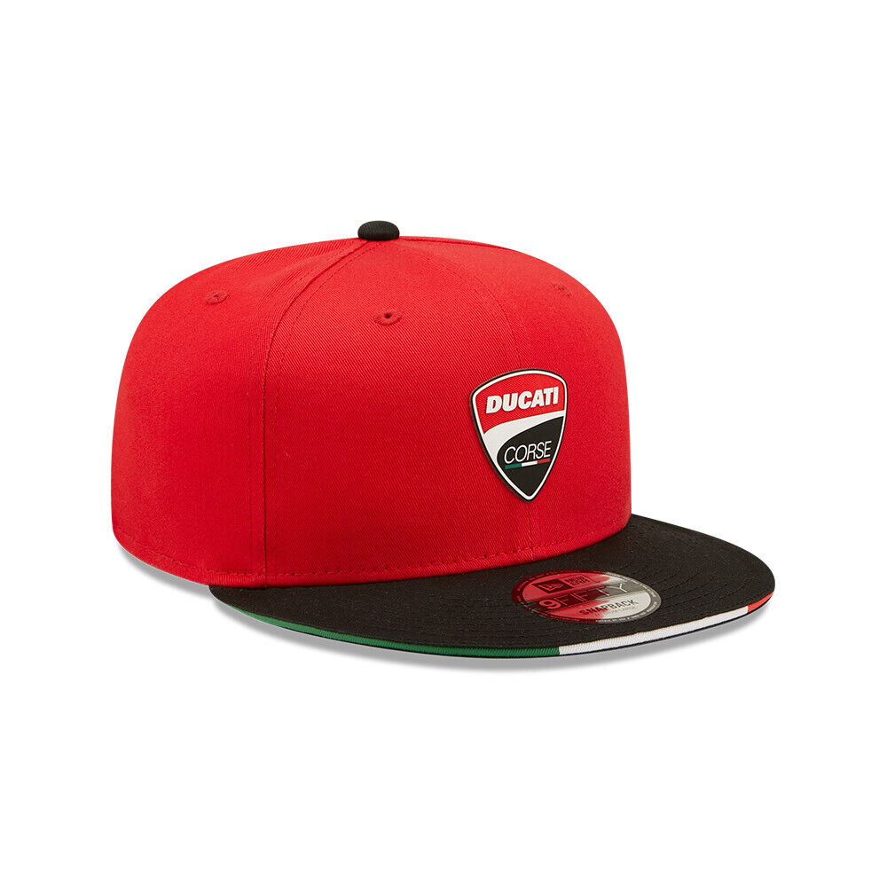 Official Ducati Corse New Era 9Fifty Flat Peak Cap - 60284559