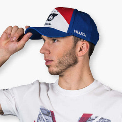 Official Scuderia Alpha Tauri Limited Edition France Baseball Cap - Sat22205