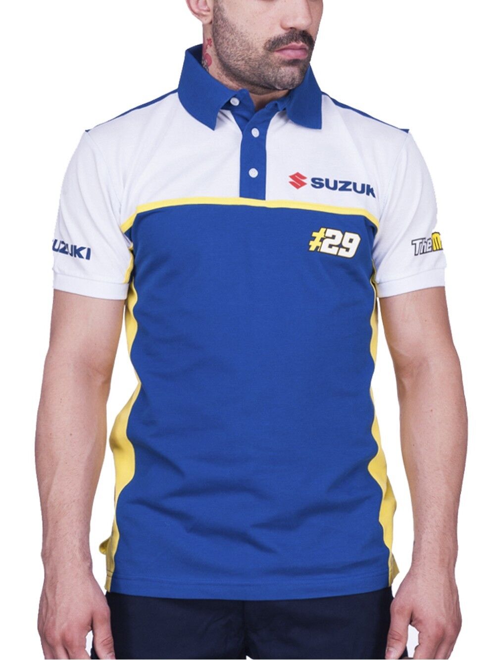 New Official Andrea Ianonne 29 Dual Suzuki Polo Shirt - 17 39008