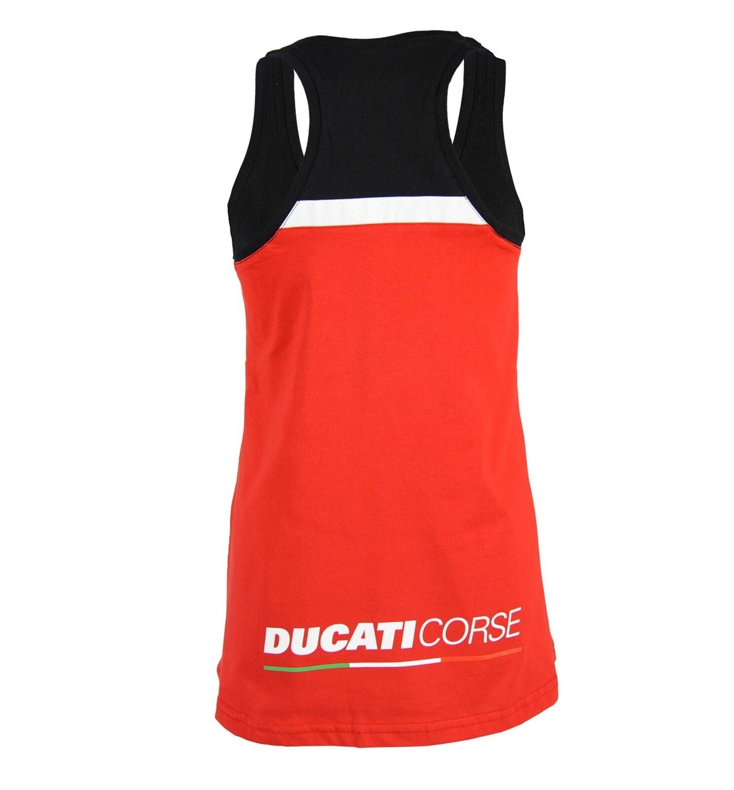 New Official Ducati Corse Womans Tank Top T'Shirt