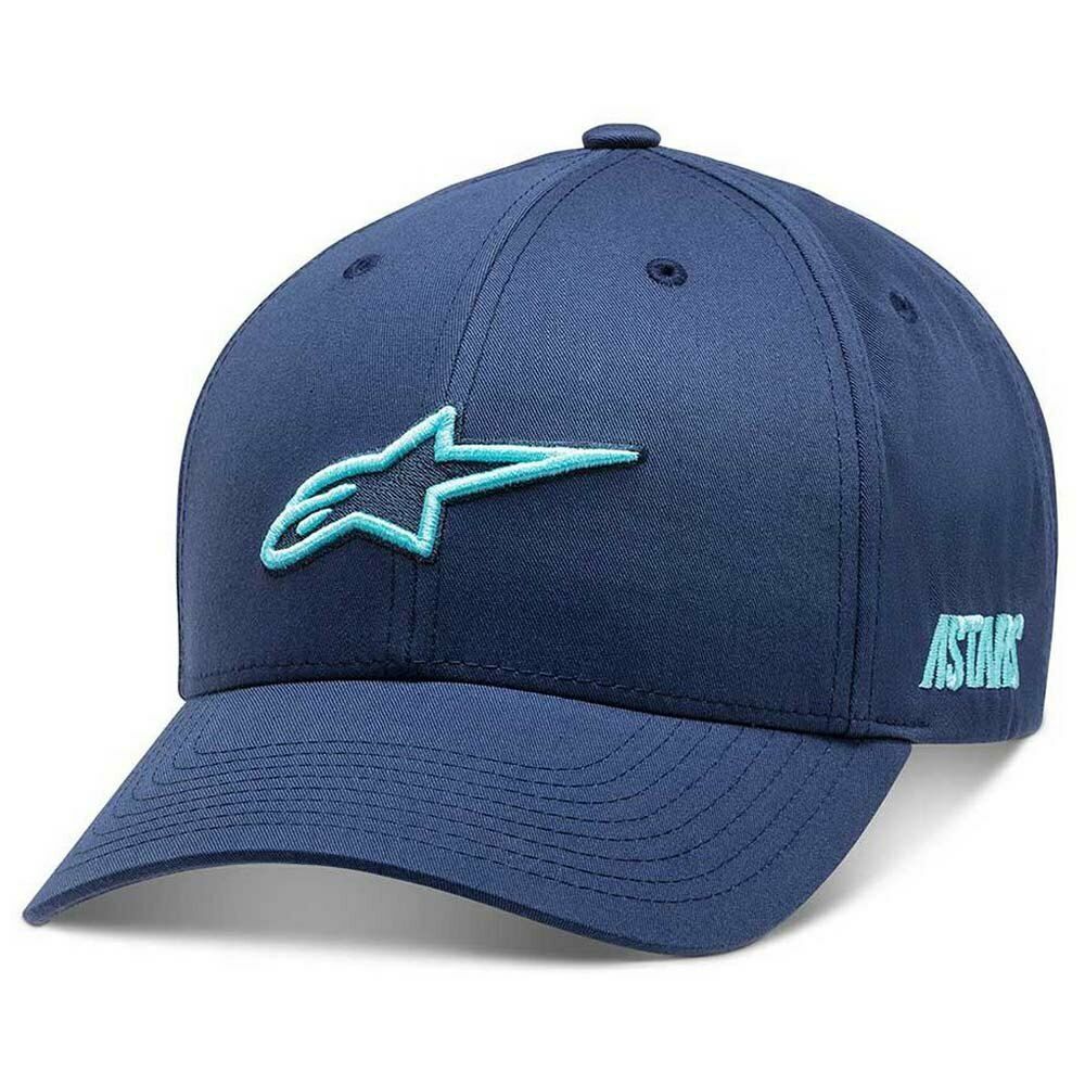 Alpinestar Ageless Popper Blue Baseball Cap - 1210 81030