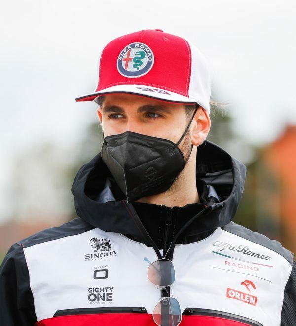 Official Alfa Romeo Racing 99 Antonio Giovinazzi Flat Brim Driver Cap - Gio