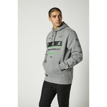 Fox Racing / Pro Circuit Grey Pullover Hoodie - 26934-185