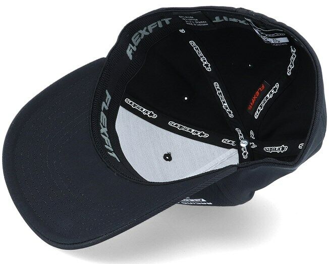 Alpinestar World Tour Flexifit Black Baseball Cap - 1210 81080