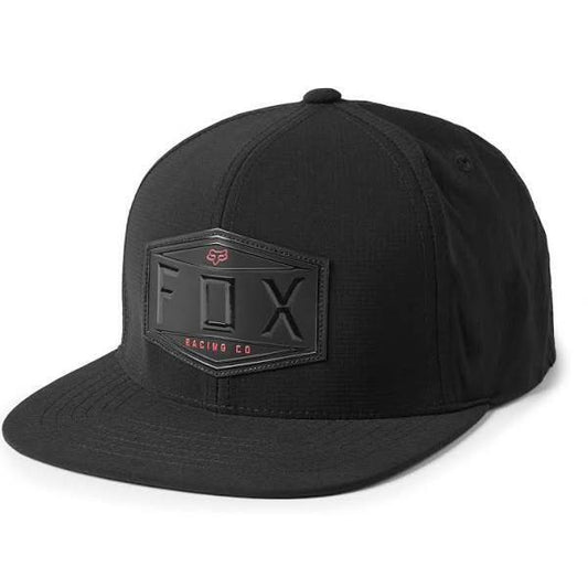 Fox Racing Emblem Snapback Black Baseball Cap - 27085 001