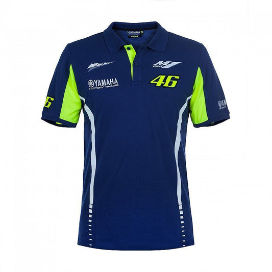 VR46 Official Valentino Rossi Yamaha Mans Polo - Ydmpo 272209
