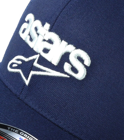 Alpinestar Heritage Blaze Hat Flexifit Navy/Grey Baseball Cap - 1019-81112