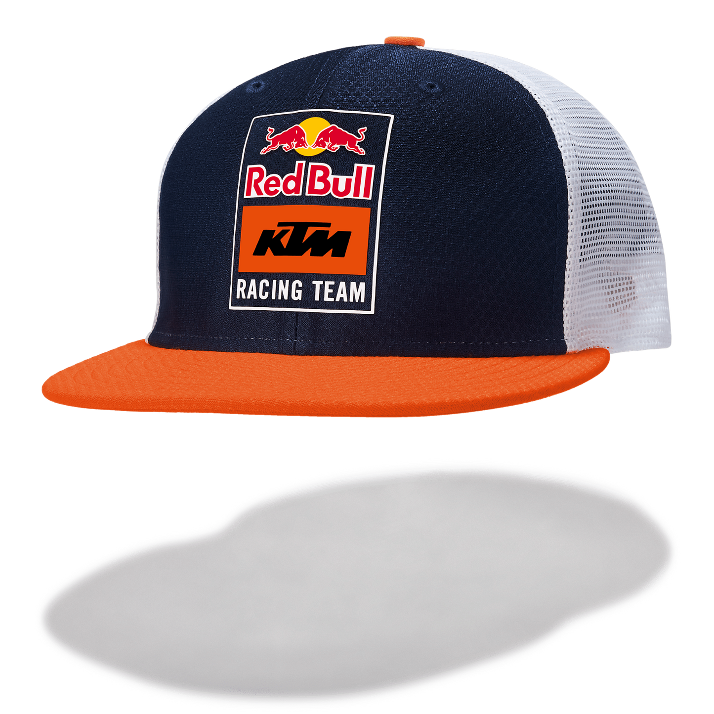Official Red Bull KTM Racing New Era Truckers Flat Peak Cap - KTM21044