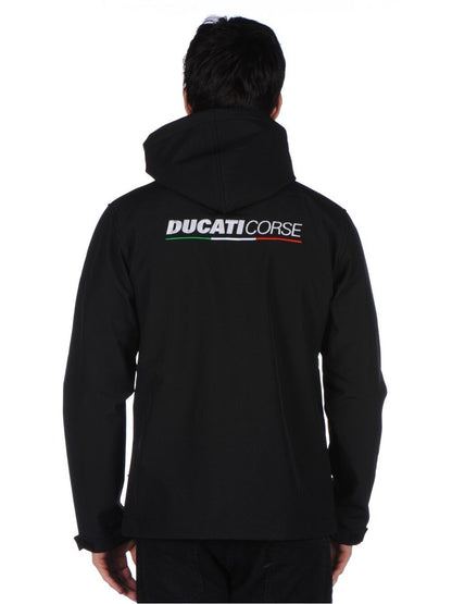 Official Ducati Corse Mesh Contrast Softshell Jacket - 17 66001