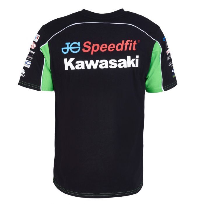 Official JG Speedfit Kawasaki Team T Shirt - 18JGk-Act1 – RPMMOTO.COM