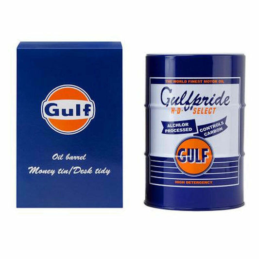 Gulf Oil Barrel Money Box - Gu12Mb