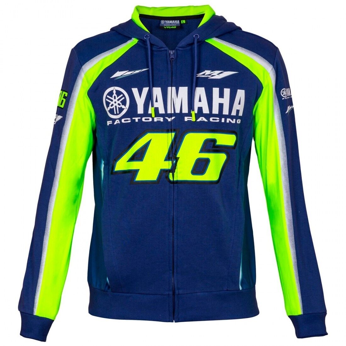 VR46 Official Valentino Rossi Dual Yamaha Hoodie - Ydmfl 314109