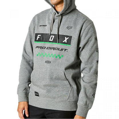 Fox Racing / Pro Circuit Grey Pullover Hoodie - 26934-185