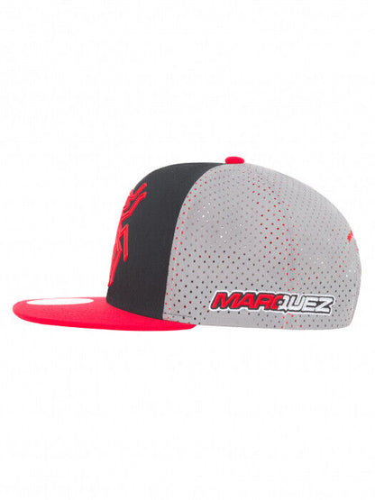 Official Marc Marquez 93 Laser Mesh Flat Peak Cap - 19 43007