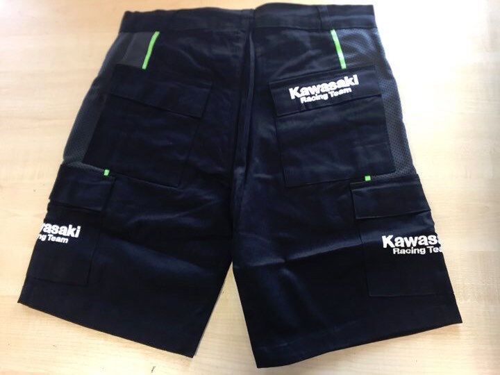 Official Kawasaki World Superbike Team Mens Shorts - 16 101502