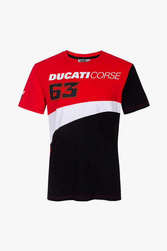 Official Ducati Francesco Bagnaia T Shirt - Dbmts 415707