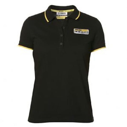 Official Yamaha 60Th Anniversary Woman's Black Polo Shirt - 16 17005