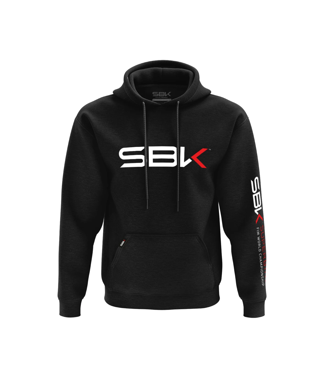 Official WSBK Black Logo Pullover Hoodie - Sbk22Spuho001Bl