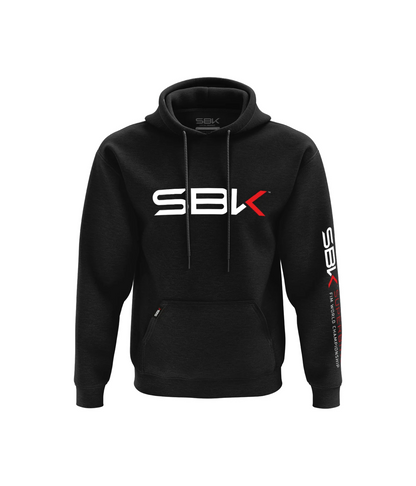 Official WSBK Black Logo Pullover Hoodie - Sbk22Spuho001Bl