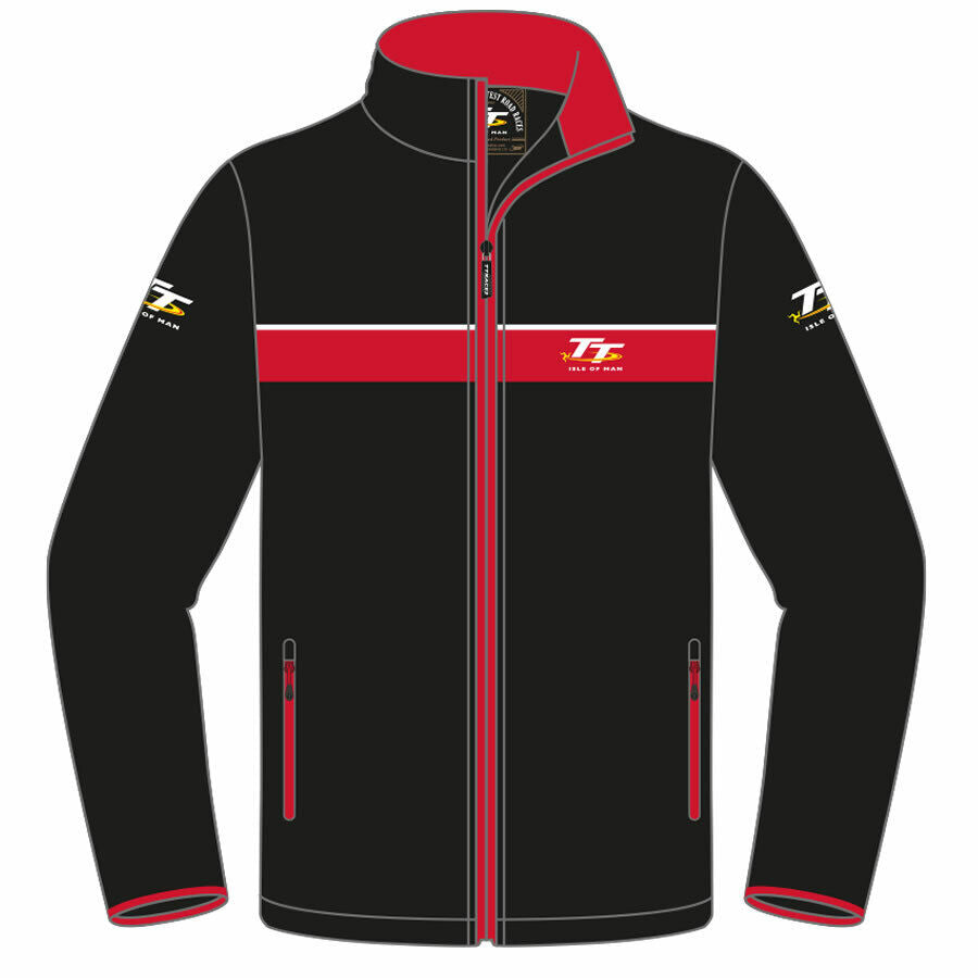 Isle Of Man TT Races Official Soft Shell Jacket - 20Ajss1