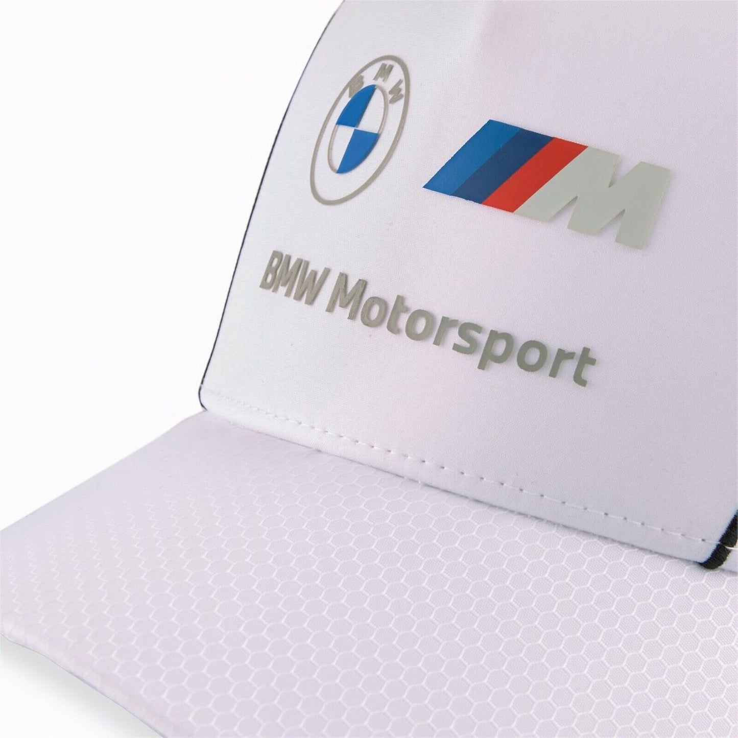 Official BMW M Motorsport White Baseball Cap - 023743 02