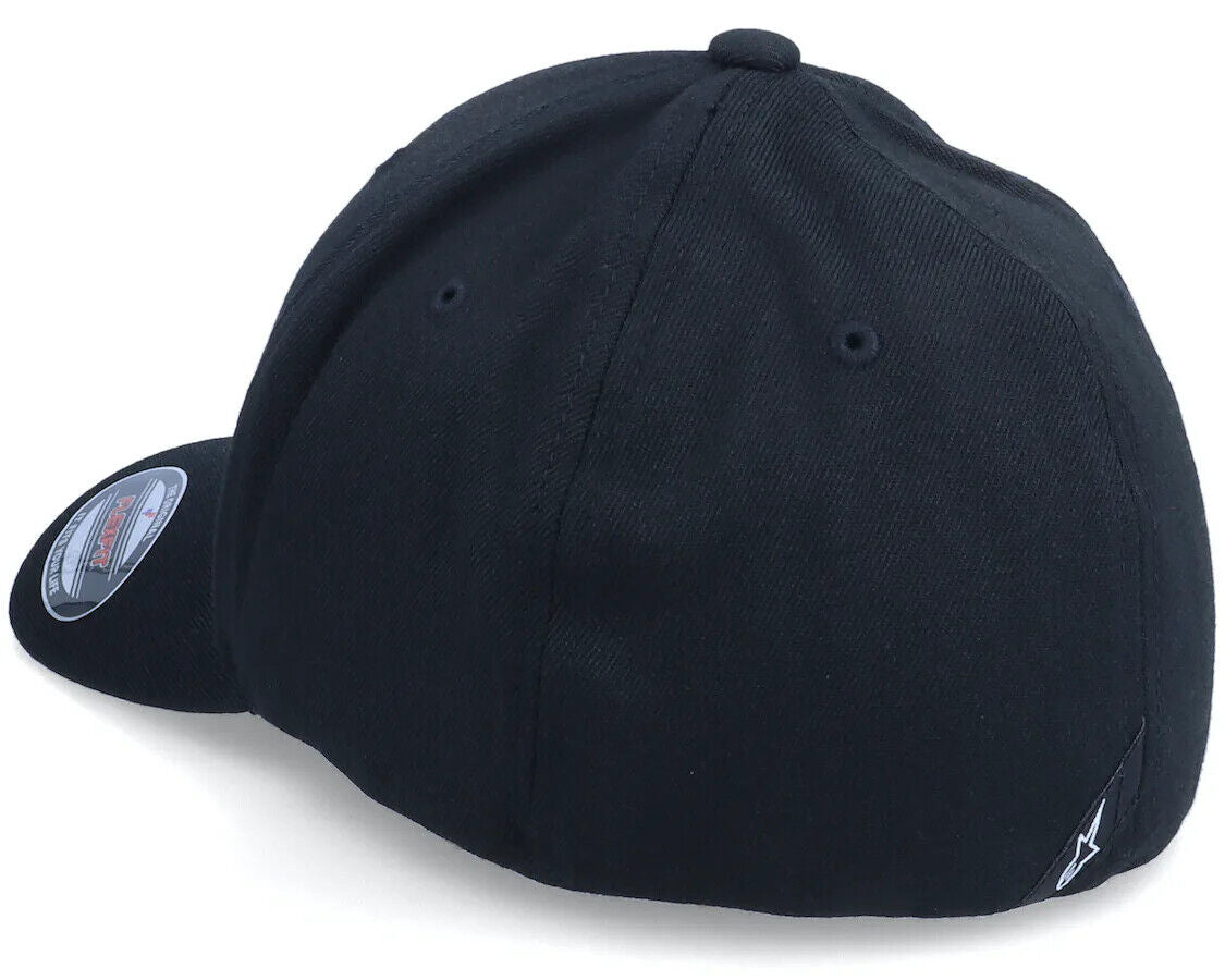 Alpinestars Reblaze Flexifit Black Baseball Cap -