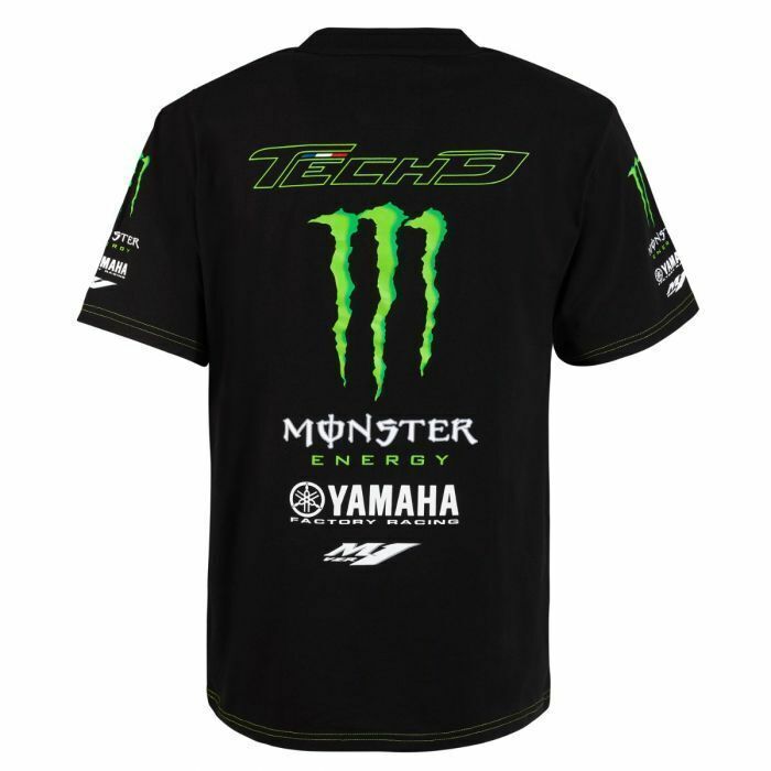 Official Tech 3 Monster Yamaha Team T Shirt - 18T3 Act2