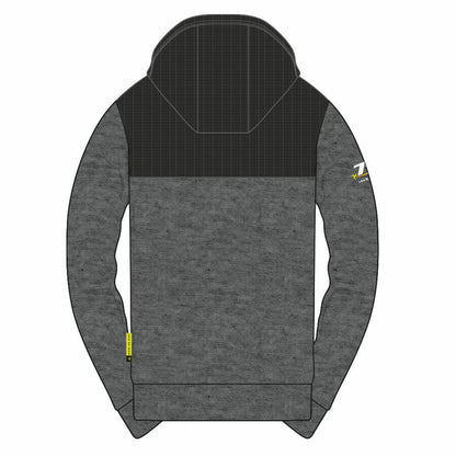 Isle Of Man TT Races Official Grey & Black Hoodie - 20Ah8